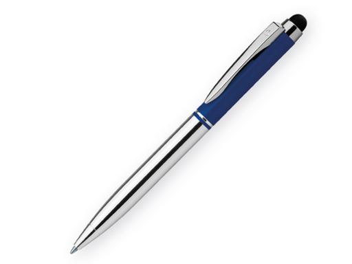 Ручка шариковая, металл, темно-синий Viera артикул 12573-24