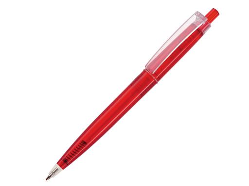 Ручка шариковая, пластик, красный, прозрачный Primo артикул PT-1030/1099