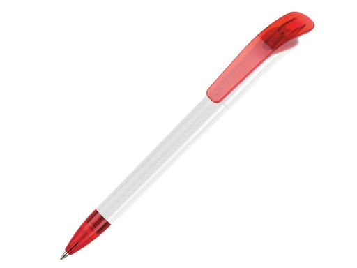 Ручка шариковая, пластик, белый/красный Focus артикул F-99/1030