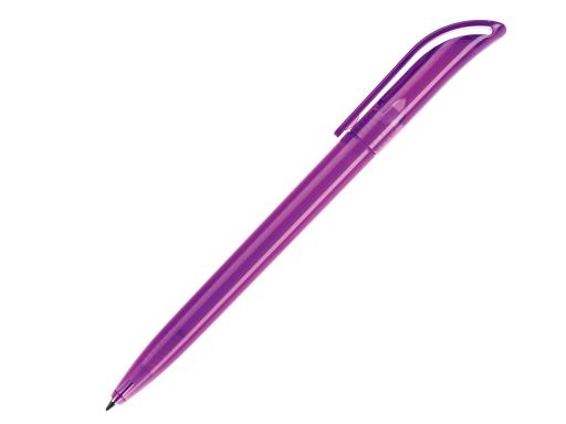 Ручка шариковая, пластик, фиолетовый, прозрачный КОКО артикул COT-1035