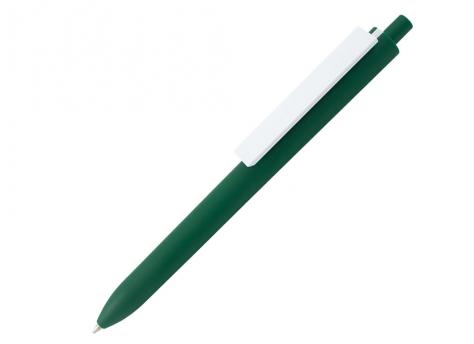 Ручка шариковая, пластик, зеленый/белый El Primero Color артикул El Primero Color-13/DGR