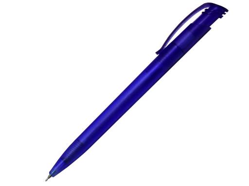 Ручка шариковая, пластик, фрост, синий, Puro артикул 301030-D/BU