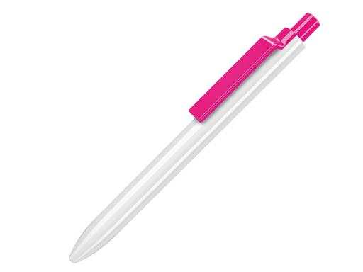 Ручка шариковая, пластик, белый/розовый Eris артикул ER-99/31