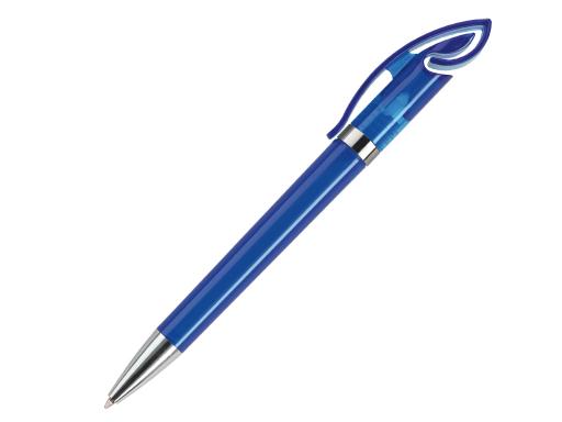 Ручка шариковая, пластик, синий, прозрачный Cobra артикул CTCH-1020