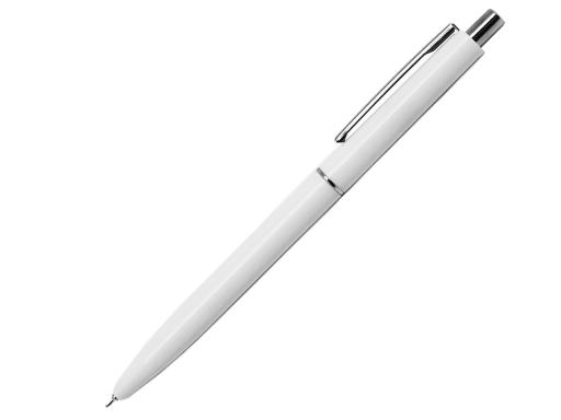 Ручка шариковая, пластик, белый/серебро, Best Point артикул 1000-B/WT