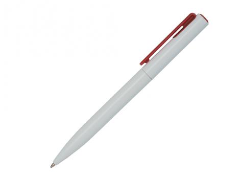 Ручка шариковая, пластик, белый/красный, Martini артикул 401015-A/RD