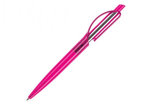 Ручка шариковая, пластик, розовый Doppio артикул DPT-1031