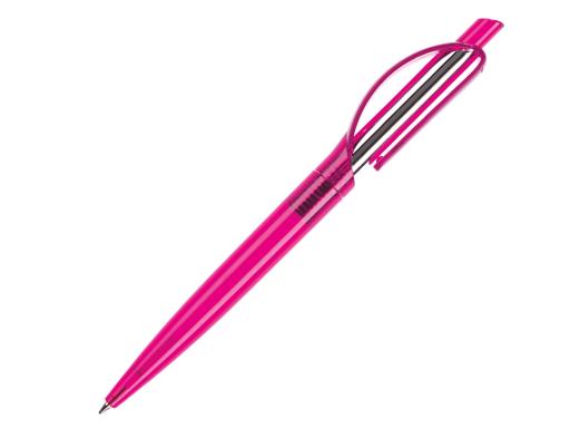 Ручка шариковая, пластик, розовый Doppio артикул DPT-1031