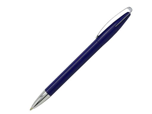 Ручка шариковая, пластик, металл, синий/серебро артикул 9122/BU