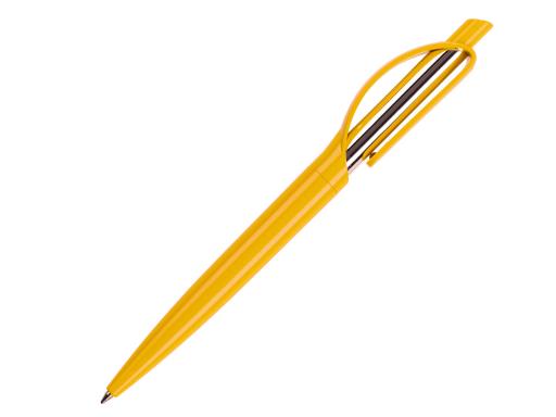 Ручка шариковая, пластик, желтый Doppio артикул DPCH-80