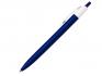 Ручка шариковая, пластик, синий/белый, Barron артикул 301040-B/BU