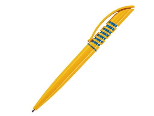 Ручка шариковая, пластик, желтый, Winner артикул W-80/20