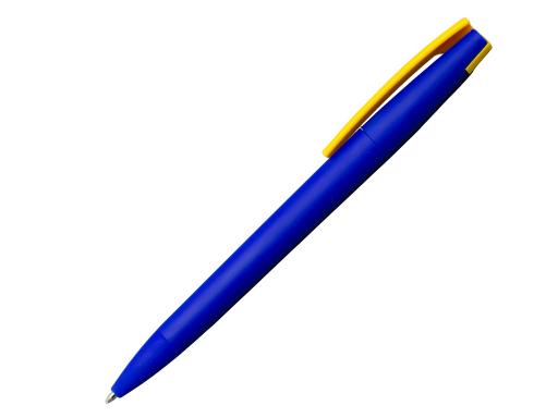 Ручка шариковая, пластик, софт тач, синий/желтый, Z-PEN Color Mix артикул 201020-BR/BU-286-YE