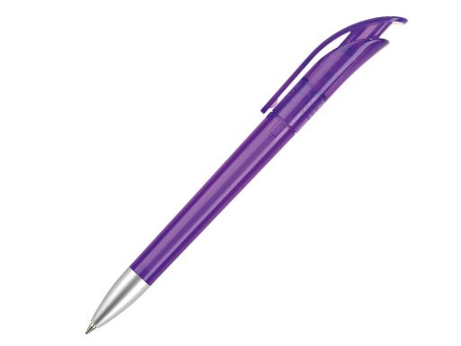 Ручка шариковая, пластик, фиолетовый, прозрачный Focus артикул FTS-1035