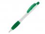 Ручка шариковая, пластик, белый/зеленый Aston артикул A-99/1040