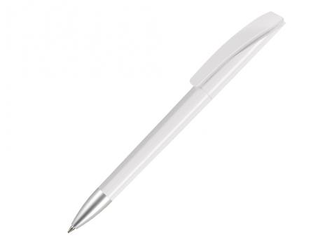Ручка шариковая, пластик, белый Evo артикул ECS-99
