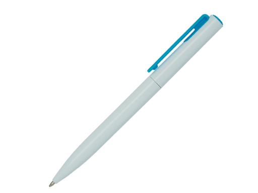 Ручка шариковая, пластик, белый/голубой, Martini артикул 401015-A/LBU