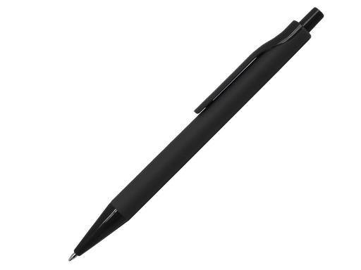 Ручка шариковая, пластик, софт тач, черный, Monaco артикул PS55-BR/BK