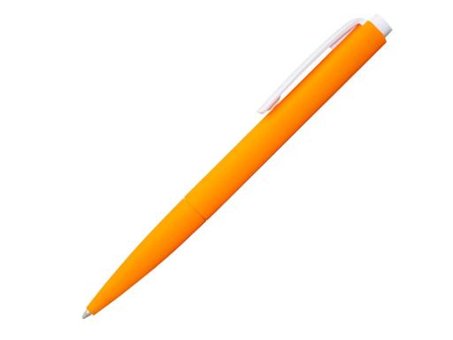 Ручка шариковая, пластик, софт тач, оранжевый/белый, Танго артикул PS02-2R/OR