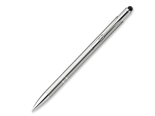 Ручка шариковая, металл, серебро Oleg Slim артикул 12574-19