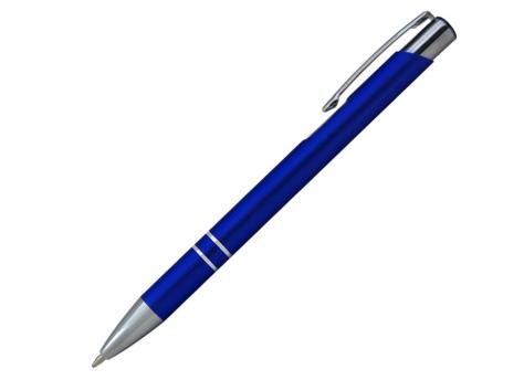 Ручка шариковая, COSMO, металл, синий/серебро артикул SJ-BRS/RBU