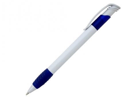 Ручка шариковая, пластик, белый/синий артикул 8890A/BU
