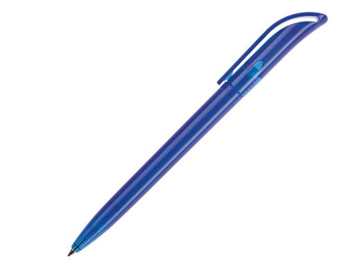 Ручка шариковая, пластик, синий, прозрачный КОКО артикул COT-1020