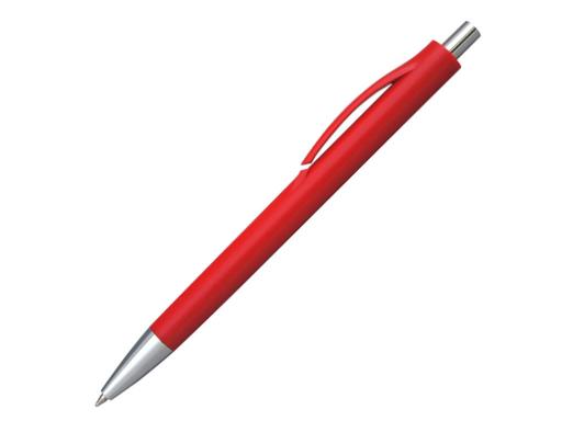 Ручка шариковая, пластик, красный/серебро артикул 201056-B/RD