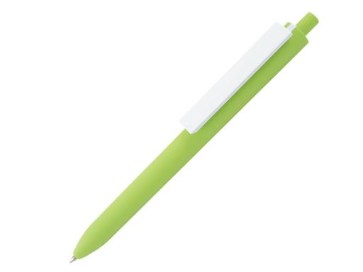 Ручка шариковая, пластик, зеленый/белый El Primero Color артикул El Primero Color-17/LGR