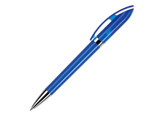 Ручка шариковая, пластик, синий, прозрачный Polo артикул POT-1020