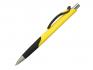 Ручка шариковая, пластик, желтый/черный, ГАУДИ артикул 201029-B/YE