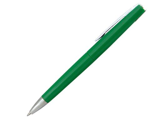 Ручка шариковая, пластик, зеленый/серебро артикул PS05-1/GR