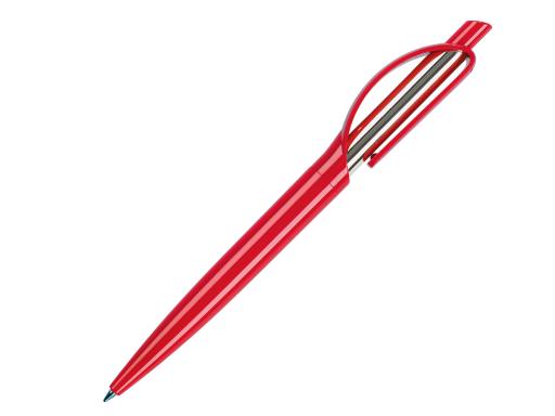 Ручка шариковая, пластик, красный Doppio артикул DPCH-30