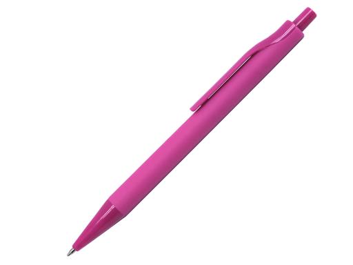 Ручка шариковая, пластик, софт тач, розовый, Monaco артикул PS55-BR/PK
