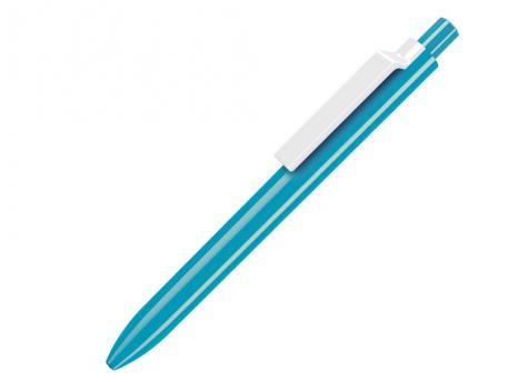 Ручка шариковая, пластик, бирюзовый/белый Eris артикул ER-2399