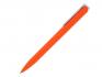 Ручка шариковая, пластик, софт тач, оранжевый/белый, Click артикул 201073-AR/OR