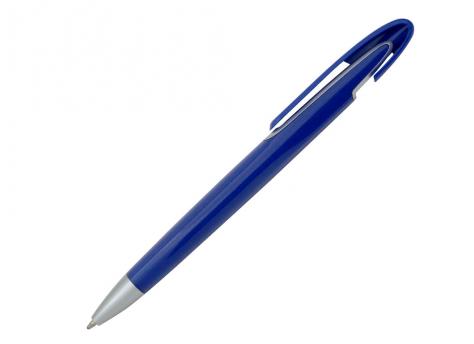 Ручка шариковая, пластик, синий/серебро артикул PS08-1/BU