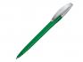 Ручка шариковая, пластик сатин, зеленый, прозрачный SLIM артикул SLTS-1040
