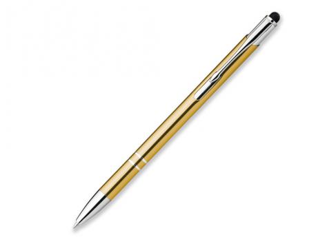 Ручка шариковая, металл, золото Oleg Slim артикул 12574-89