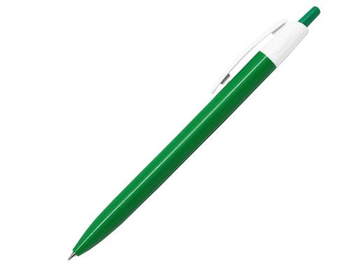 Ручка шариковая, пластик, зеленый/белый, Barron артикул 301040-B/GR