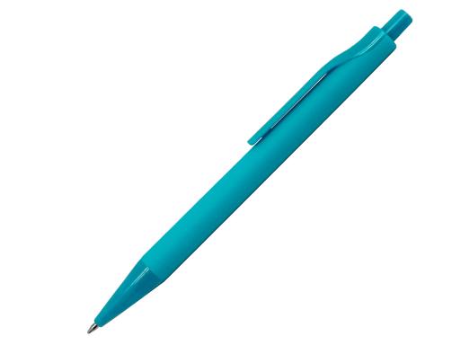 Ручка шариковая, пластик, софт тач, бирюзовый, Monaco артикул PS55-BR/TR