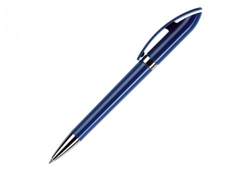 Ручка шариковая, пластик, темно синий/серебро, POLO артикул PO-22