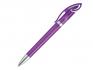 Ручка шариковая, пластик, фиолетовый, прозрачный Cobra артикул CTS-1035