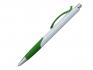 Ручка шариковая, пластик, белый/зеленый, ГАУДИ артикул 201029-A/GR