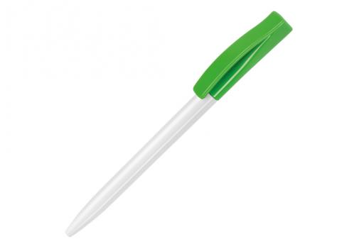 Ручка шариковая, пластик, белый/зеленый Smart артикул SM-99/41