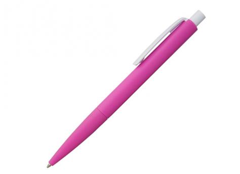 Ручка шариковая, пластик, софт тач, розовый/белый, Танго артикул PS02-2R/PK