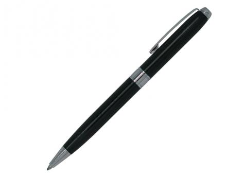 Ручка шариковая, металл, черный/серебро артикул ACT01/BK