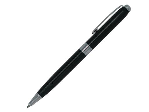 Ручка шариковая, металл, черный/серебро артикул ACT01/BK