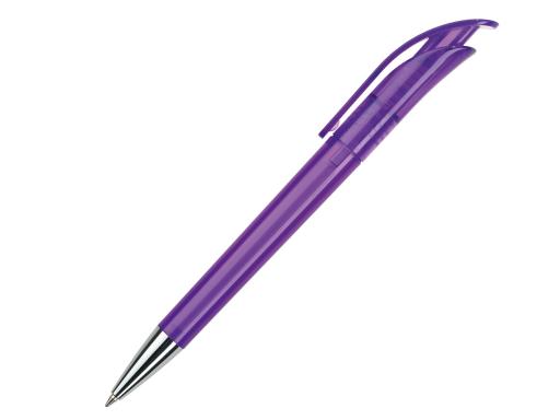 Ручка шариковая, пластик, фиолетовый, прозрачный Focus артикул FTCH-1035
