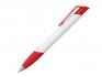 Ручка шариковая, пластик, белый/красный артикул 9868/RD